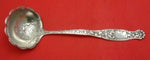 Heraldic by Whiting Sterling Silver Soup Ladle with Design In Bowl 13"