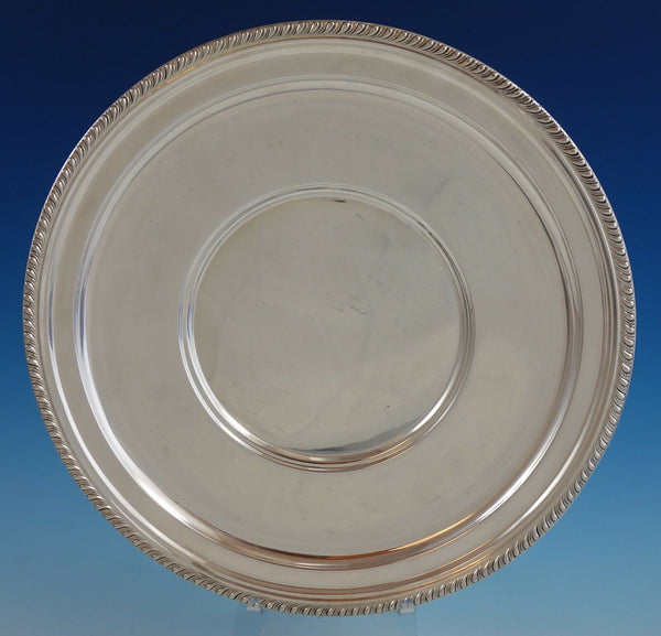 Gadroonette by Manchester Sterling Silver Serving Plate w/ Gadroon Edge (#2543)