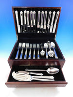 Legend by Fortunoff Italy Sterling Silver Flatware Set Service Dinner 64 pieces