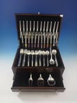 Tulip by Michelsen Sterling Silver Flatware Set Service For 12 Modernism 75 Pcs