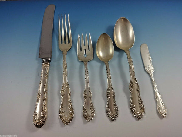 Old English by Towle Sterling Silver Flatware Set for 8 Service 48 Pcs Dinner