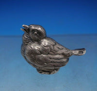 French .950 Silver Figurine Chick / Bird 1 1/4" x 1 5/8" .91 ozt. (#6744)