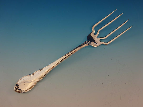 Modern Victorian by Lunt Sterling Silver BBQ Serving Fork 7 1/2" Custom Made