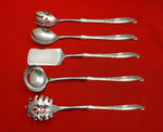 Wishing Star by Wallace Sterling Silver Hostess Set 5pc HHWS  Custom Made