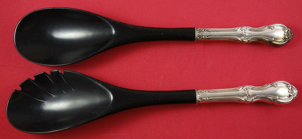 Joan of Arc By International Sterling Silver Salad Serving Set HH w/ Nylon 2pc