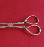 Milano by Buccellati Italian Italy Sterling Silver Pastry Tongs AS 7 1/4"