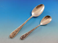 Corsage by Kirk Stieff Sterling Silver Flatware Set for 8 Service 60 pieces