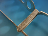 Japanese by Tiffany & Co. Sterling Silver Asparagus Tong Yoked Pierced 10 3/8"
