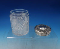 Richelieu by Tiffany and Co Sterling Silver Tobacco Jar with Cut Crystal (#5317)