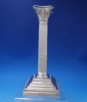 Georgian by SSWH Ltd Sterling Silver Candlestick Pair 9" x 3 1/4" (#7128)