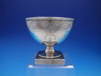 1792 Georgian English Sterling Silver Hand Engraved Waste Bowl  (#4311)