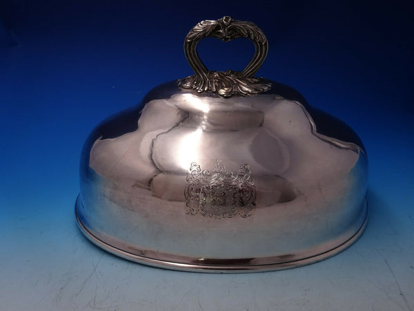 English Silverplate by William & George Sissons Sheffield Meat Dome (#4655)