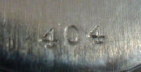 Baltimore Rose by Schofield Sterling Silver Butter Pat #404 3 1/2" (#2862)