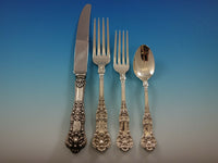 New King by Dominick and Haff Sterling Silver Flatware Set Service 40 pcs Dinner