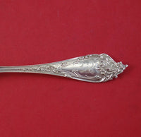 Altair by Watson Sterling Silver Preserve Spoon Gold Washed with Flowers 7 1/2"