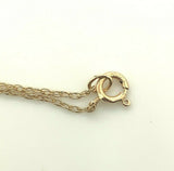 10k Yellow Gold Victorian Diamond Lavaliere Pendant (#J5234)