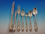 Du Barry by International Sterling Silver Flatware Set 8 Dinner Service 63 Pcs