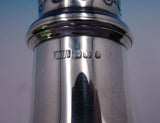 Lee and Wigfull English Victorian Sterling Silver Muffineer Large Fluted (#4894)