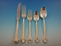 French Regency by Wallace Sterling Silver Flatware Set for 12 Service 66 pieces