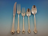French Regency by Wallace Sterling Silver Flatware Set for 12 Service 66 pieces