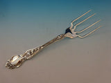 Violet by Wallace Sterling Silver BBQ Serving Fork 7 1/2" Custom Made