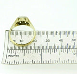 Art Deco 14k Yellow Gold Genuine Natural Diamond Ring Engraved Date 1926 (#J730)