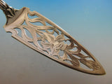 Majestic by Alvin Sterling Silver Jelly Cake Server with Orchid on Blade 8 1/2"