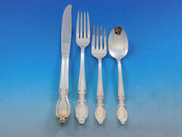 Precious Mirror International Rogers Silverplate Flatware Set 12 Service 85 pcs