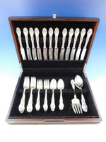 Lily by Frank Whiting Sterling Silver Flatware Service for 12 Set 51 pcs G Mono