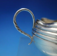 Oval Twist by Whiting Sterling Silver Demitasse Sugar Creamer Set 2pc (#5438)