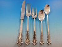 Belle Meade by Lunt Sterling Silver Flatware Set for 8 Service 45 Pieces