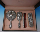 Chantilly by Gorham Grand Sterling Silver Dresser Set 4pc #23 in Box (#5012)