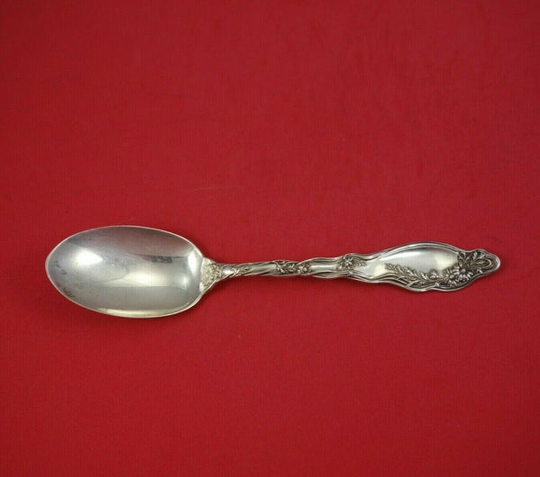 Mille Fleurs by International Sterling Silver Serving Spoon 8 1/4" Antique