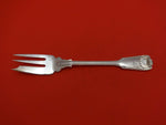 Fiddles & Shell by Spaulding & Co. English Sterling Salad Fork 3-Tine 6 1/2"