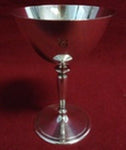 Hamilton aka Gramercy by Tiffany & Co. Sterling Silver Martini Glass 5"