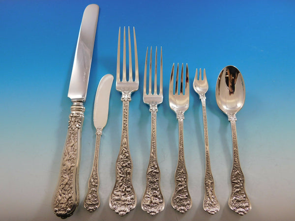 Olympian by Tiffany & Co Sterling Silver Flatware Service for 8 Set 59 pc Dinner