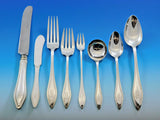 Mary Chilton by Towle Sterling Silver Flatware Set Service 126 pcs R Monogram