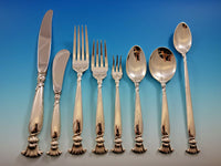 Romance of the Sea by Wallace Sterling Silver Flatware Set 12 Service 108 pieces