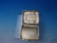 Murrle Bennet MB English Sterling Silver Card Case Hearts Birmingham 1904 #6501