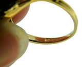 14k Yellow Gold Vintage 1.91ct Peach Morganite Ring (#J4635)