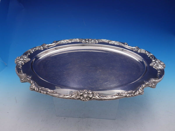 Francis I Old by Reed & Barton Vintage Silverplate Tea Tray #1676 (#4202)