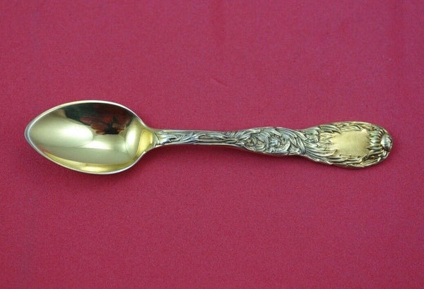 Chrysanthemum Vermeil by Tiffany and Co Sterling Silver Demitasse Spoon 4"