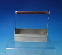 Cartier Sterling Silver Sugar Cube Holder with Wood Handle 2.3 ozt. (#5955)