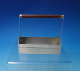 Cartier Sterling Silver Sugar Cube Holder with Wood Handle 2.3 ozt. (#5955)