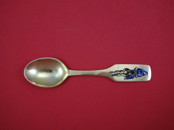 Christmas Fork and Spoons by Michelsen Sterling Teaspoon w/ Child on Donkey