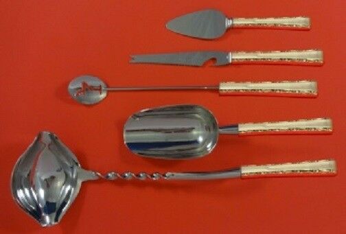 Madrigal By Lunt Sterling Silver Cocktail Party Serving Set HHWS 5pc Custom