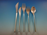 Vision by International Sterling Silver Flatware Set Service 44 Pieces Modern