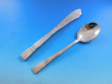 Baluster by Gorham Stainless Steel Flatware Set Service 8 Estate 45 pieces