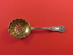 New King by Dominick and Haff Sterling Silver Sugar Sifter Goldwashed 6"