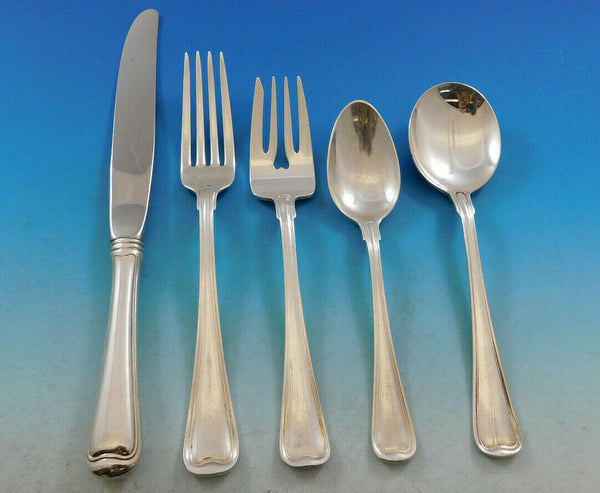 Old French by Gorham Sterling Silver Flatware Set for 12 Service 62 pieces